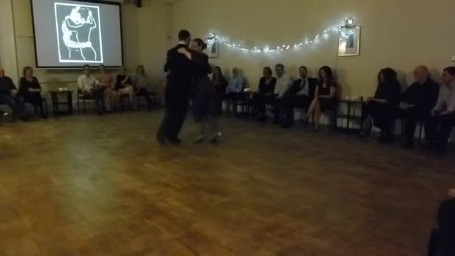 Catherine Daniela Dogaer & Wim Taghon (Tango Tipica) -- Oblivion (Piazzolla) смотреть онлайн