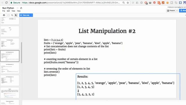 Python Programming Tutorial - 5- List смотреть онлайн