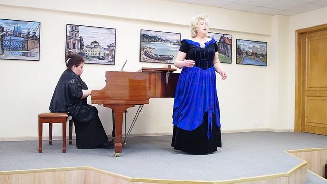 07 Верди ария Леоноры из оперы "Сила судьбы" Галина Перфильева, Людмила Калинина.MOV