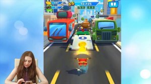 ГОВОРЯЩИЙ ТОМ ПОГОНЯ ГЕРОЕВ #1 Talking Tom Hero Dash лучше Бег за золотом Игра про мультик