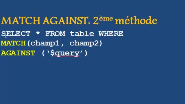CREER UN MOTEUR DE RECHERCHE POUR VOTRE SITE WEB AVEC PHP - Part 3 смотреть онлайн
