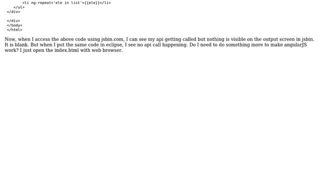 AngularJS & Flask : Passing data to html смотреть онлайн