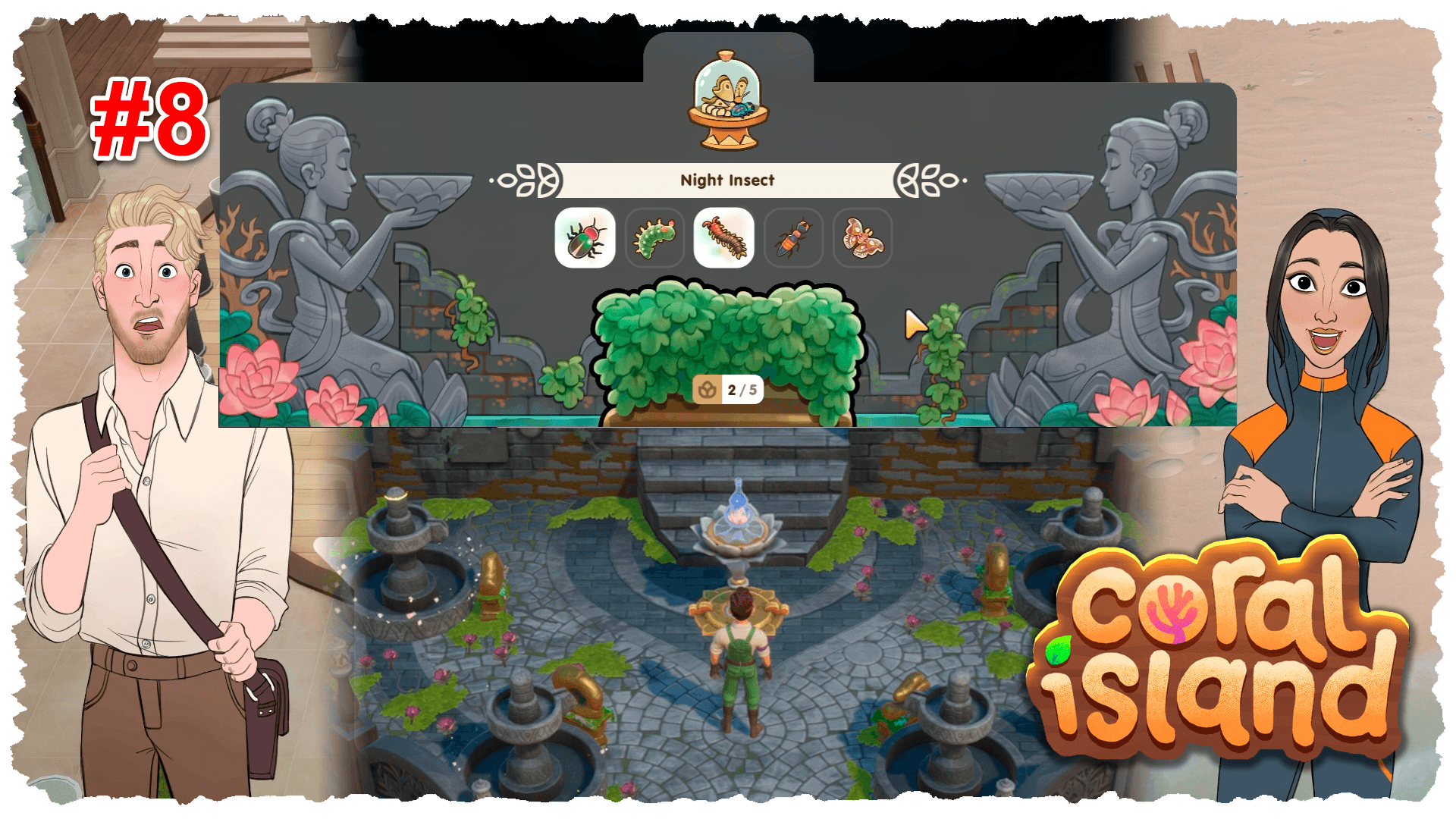 Coral Island #8 Прокачали храм