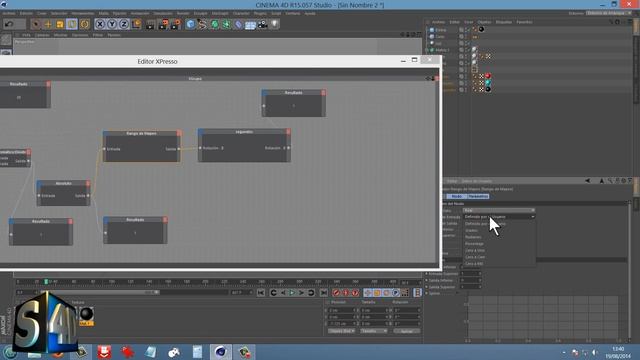 XPRESSO - RELOJ DE AGUJAS CON MOVIMIENTO POR PASOS - CINEMA 4D смотреть онлайн