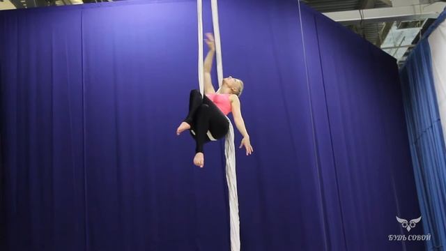Воздушные полотна. Промо. AirDance moscow artist смотреть онлайн