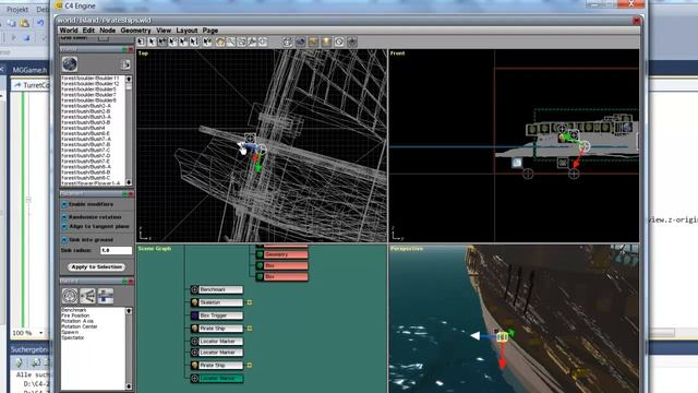 C4 Tutorial - Make the Pirates Fire their Guns at you смотреть онлайн