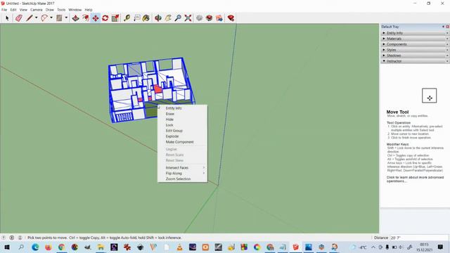 Export Sweet Home 3D object to Google Earth by Google Sketchup (with manual geolocation) смотреть онлайн