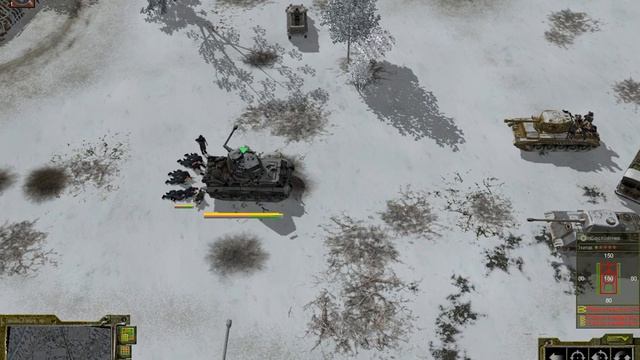 Sudden strike the last stand-обстрел по тигр 2. смотреть онлайн