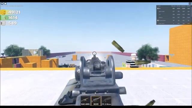 What's The BEST Machine Gun?! (ROBLOX GUN TESTING!) смотреть онлайн