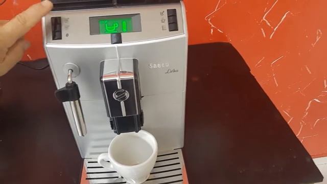 Alterar Quantidade de Café - SAECO LIRIKA. смотреть онлайн
