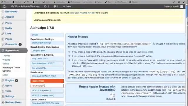 Simple How To: Install and Customize a Wordpress Theme~Atahualpa Theme Tutorial смотреть онлайн