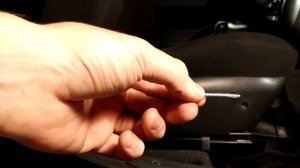 Как опустить спинку переднего сиденья ВАЗ ( Лада Калина)