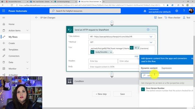 Power Automate SharePoint Get Column Changes