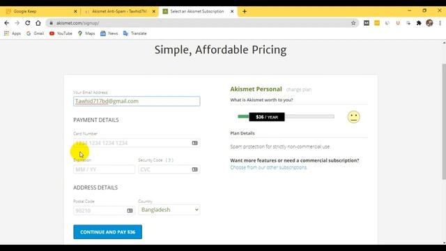 Akismet Anti-spam WordPress Plugin SETUP Bangla