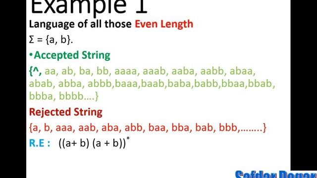 Even Length and ODD Length String Regular Expression | Theory of Automata Tutorial Full Lecture 39 смотреть онлайн