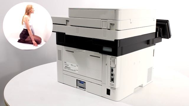 Интересное видео в Nix Москва про принтер Canon i-SENSYS MF453dw Белый, черный в НИКС