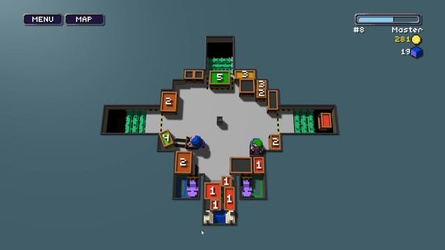 Storage Inc 2 - Level 8 - Two Player Mode on Master Difficulty - Perfect смотреть онлайн