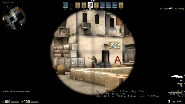 Counter Strike Global Offensive With AMD 7670M (Short Test) смотреть онлайн