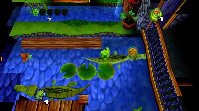 Frogger 2: Swampy's Revenge / 4K Dreamcast emulator Reicast / RTX 2080ti смотреть онлайн