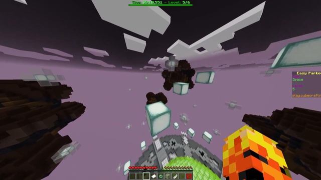 Minecraft 1.16.5 Parkour(Space Level 5) смотреть онлайн