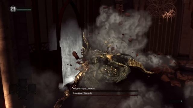 Bosses vs Ornstein and Smough - Dark Souls Remastered смотреть онлайн