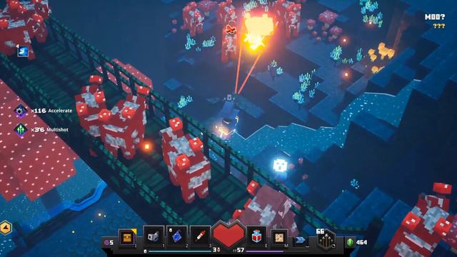 Minecraft Dungeons secret cow level смотреть онлайн