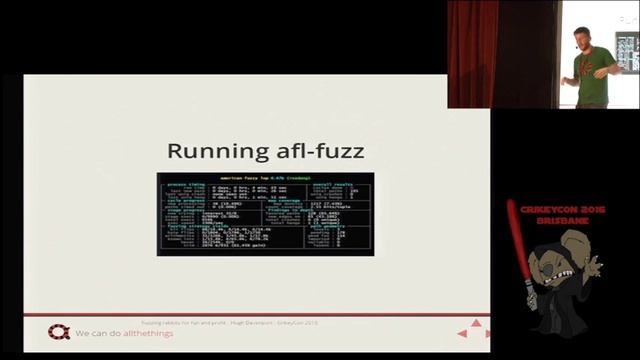 CrikeyCon 2016 - Hugh Davenport - Fuzzing rabbits for fun and profit смотреть онлайн