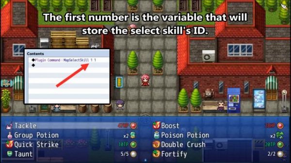 YEP.87 - Map Select Skill - RPG Maker MV