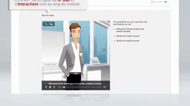 Vue d'ensemble d'un module e-Learning "Classic" de Cegos (en Français) смотреть онлайн
