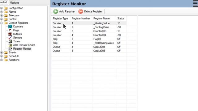 Modbus Master connected to Slave RS485 in Same CM9001 смотреть онлайн