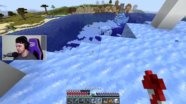 PACKED ICE MANSION! (minecraft ep.101) смотреть онлайн