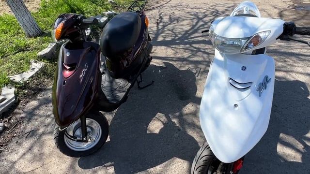 Порівняння скутерів!Yamaha Jog SA36J-Yamaha Jog SA 39 ZR смотреть онлайн