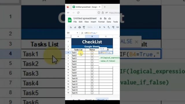 Creating A Dynamic Checklist In Google Sheets