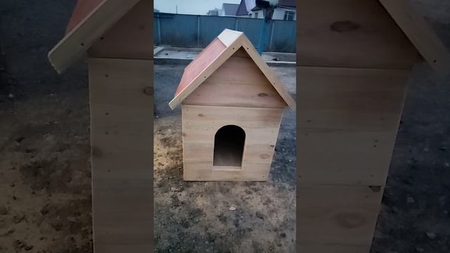 Тёплая сабачья будка своими руками. утепленная будка.kennel for dogs insulated. смотреть онлайн