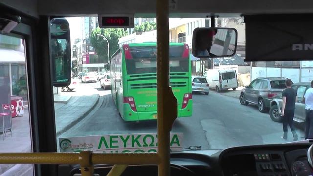 КИПР: Уезжаем из города Никосия... Кипр... Cyprus Nicosia смотреть онлайн