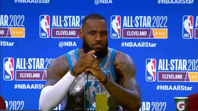 LeBron Delivers LEGENDARY Post All-Star Interview 👑 смотреть онлайн