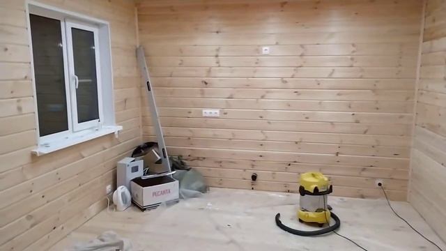 Каркасный дом, внутренняя отделка смотреть онлайн