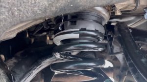 Замена задних пружин на ML350 CDI w164