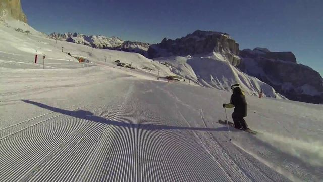 Canazei 2016 Skiing GoPro смотреть онлайн