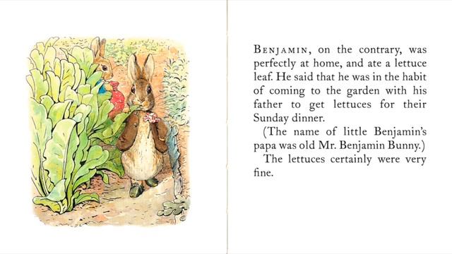 The tale of Benjamin bunny - by Beatrix Potter смотреть онлайн