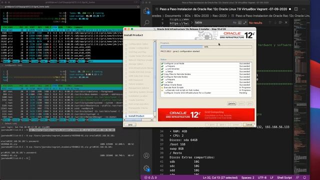 Oracle RAC 12c- Parte 2 - Instalación software Grid Infrastructure - 20-02-2021 смотреть онлайн