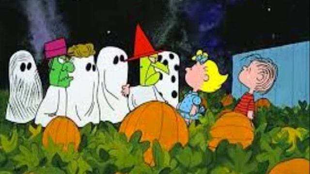 It's the Great Pumpkin, Charlie Brown (1966) The Peanuts Gang celebrating Halloween, Big Pumpkin. смотреть онлайн