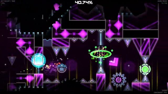 Sparkling 100% by MzeroGD and more (70th Extreme Demon) | Geometry Dash смотреть онлайн