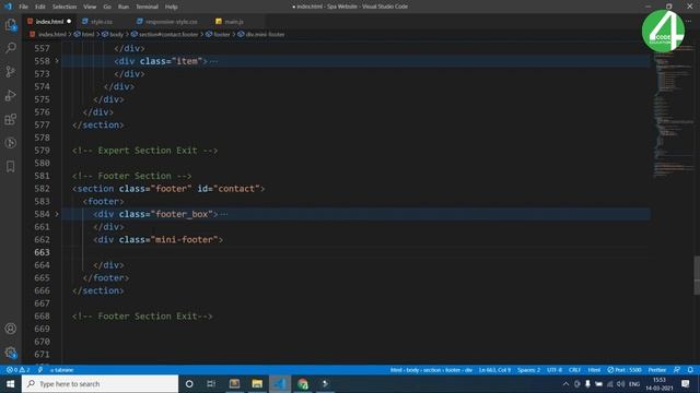 Responsive Landing Page Using HTML CSS jQuery And Bootstrap 4 | Responsive Web Design ( Part-5 ) смотреть онлайн