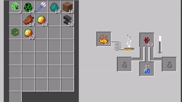 (How to make a fire resistance potion) in Minecraft смотреть онлайн