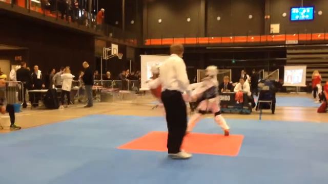 Grorud Taekwondo NC1 2014 Bengt Pedersen 2. Round смотреть онлайн