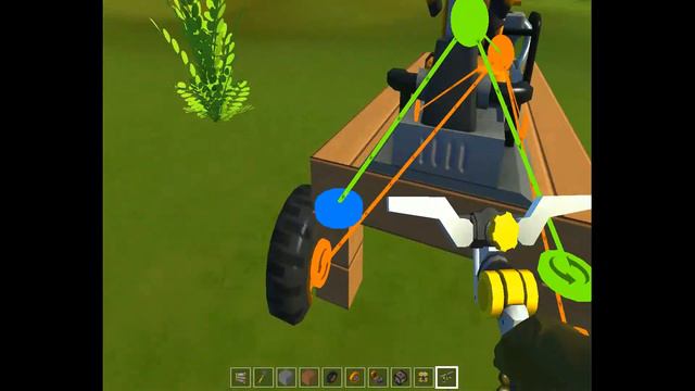 Scrap Mechanic #1 Как построить начальную машину?) смотреть онлайн
