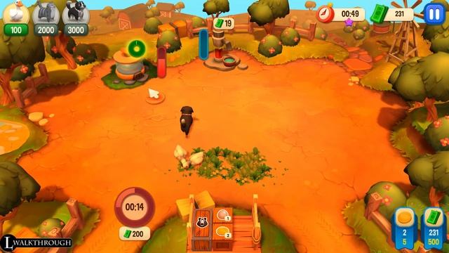 Farm Frenzy - Refreshed - Level 4 Walkthrough смотреть онлайн