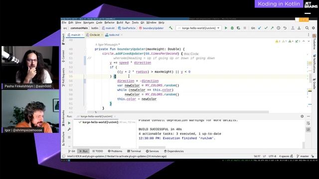 Koding in Kotlin: KorGE. Part 4: Controlling Balls смотреть онлайн