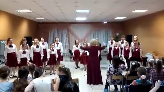 Мусоргский "Картинки с выставки. Прогулка" ДДШИ отделение в г Яхрома / хоровой ансамбль Концертино смотреть онлайн